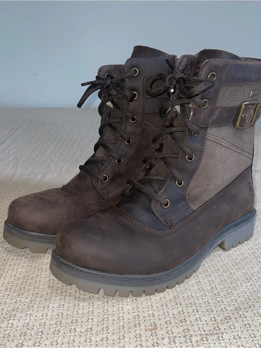 Kamik Women's Dark Brown Rogue Mid Waterproof Winter Boot Size 7.5